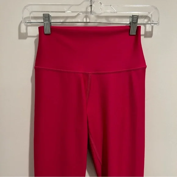 Alo Yoga High-Waist Airlift Legging Full Length Pink Size XXS - Picture 2 of 12
